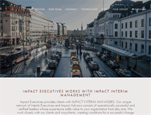 Tablet Screenshot of impactexecutives.se