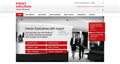 Desktop Screenshot of impactexecutives.com