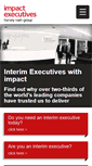 Mobile Screenshot of impactexecutives.com